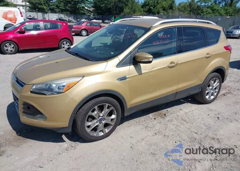 2015 Ford Escape Titanium из США, поврежденный, VIN 1FMCU0J93FUA86089